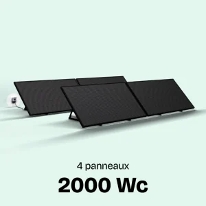 panneau solaire plug and play 2000W français Voltec Solar sunethic à brancher sur prise