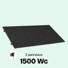 kit panneau solaire plug and play 1500W toiture français Sunethic à poser soi-même