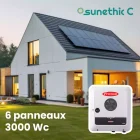 SUNETHIC Installation solaire 3 kWc C3000 clé en main - Fronius