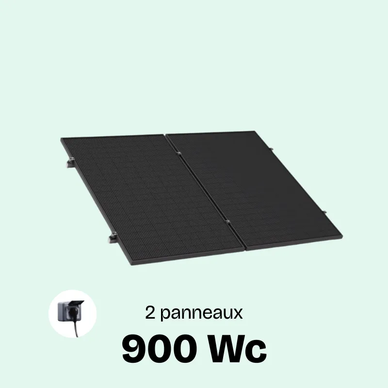 SUNETHIC Kit solaire plug and play 900Wc T900