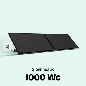 panneau solaire plug and play 1000W français Voltec Solar sunethic à brancher sur prise