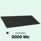 kit panneau solaire plug and play 2000W toiture français Sunethic à poser soi-même