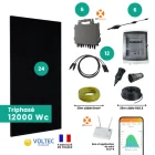 SUNETHIC Kit solaire 12 kWc T12000 Triphasé
