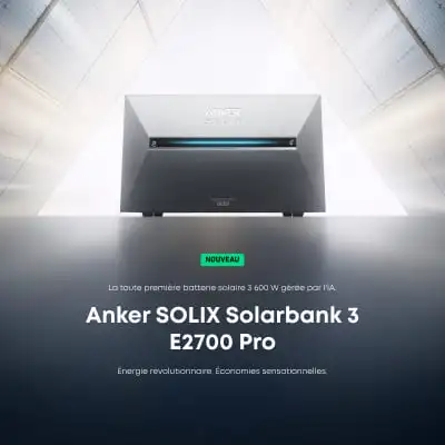 batterie panneau solaire plug and play ANKER PRO 3