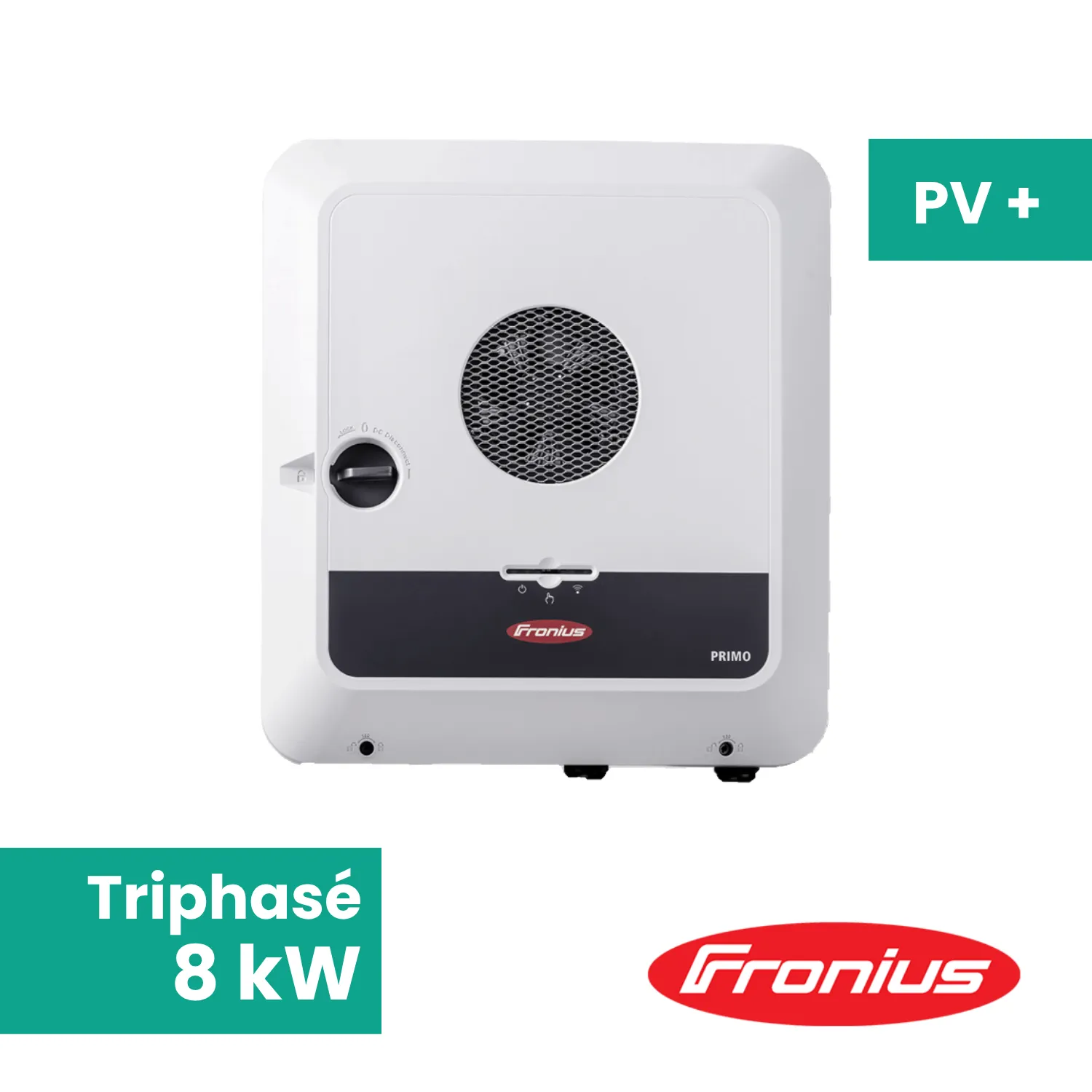 Onduleur solaire hybride triphasé Fronius Symo GEN24 8.0 Plus