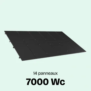 kit solaire autoconsommation 7000Wc français toiture Sunethic à poser soi-même
