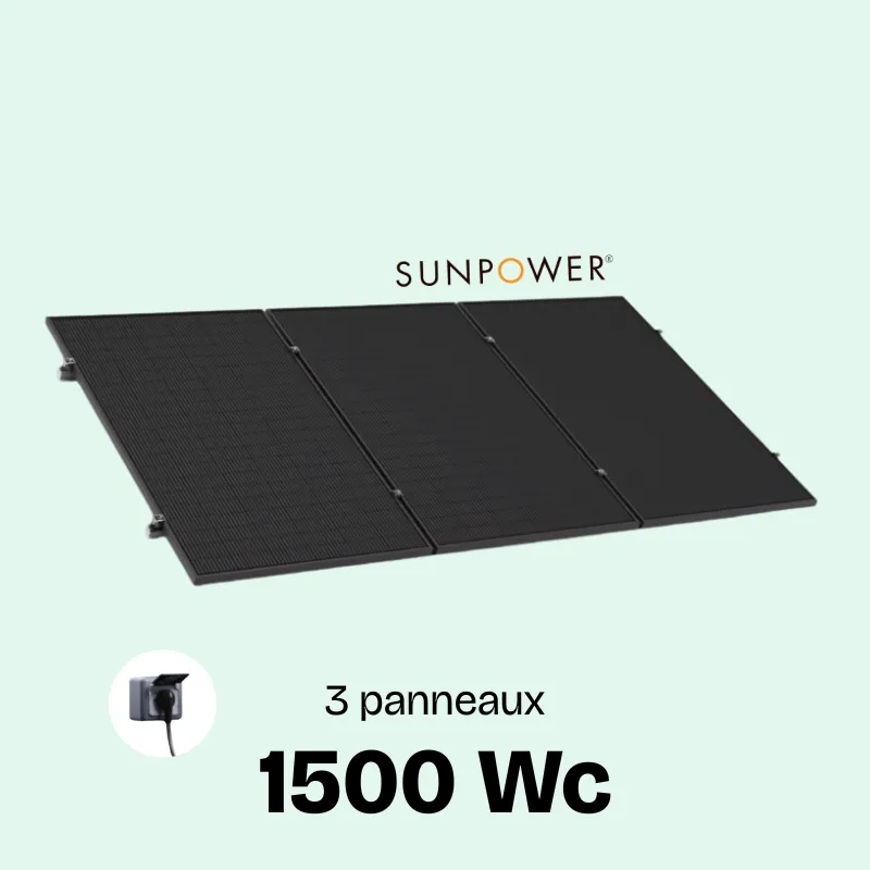 Kit solaire plug and play 1500Wc Sunethic E1500