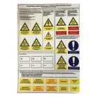 planche étiquettes PV UTE C15-712-1