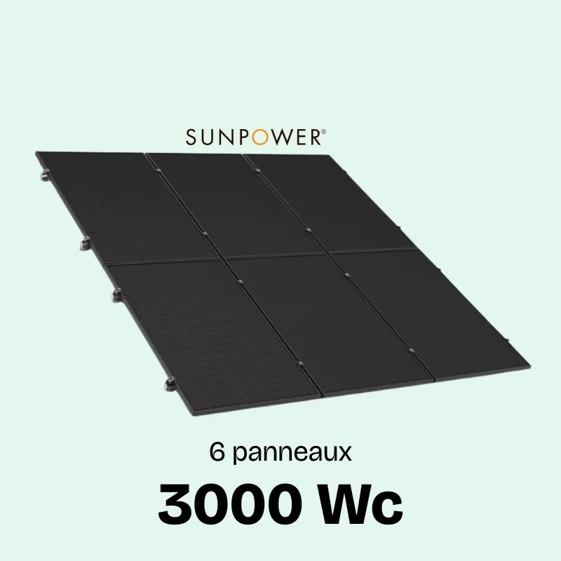 Kit solaire 3000Wc Sunethic E3000