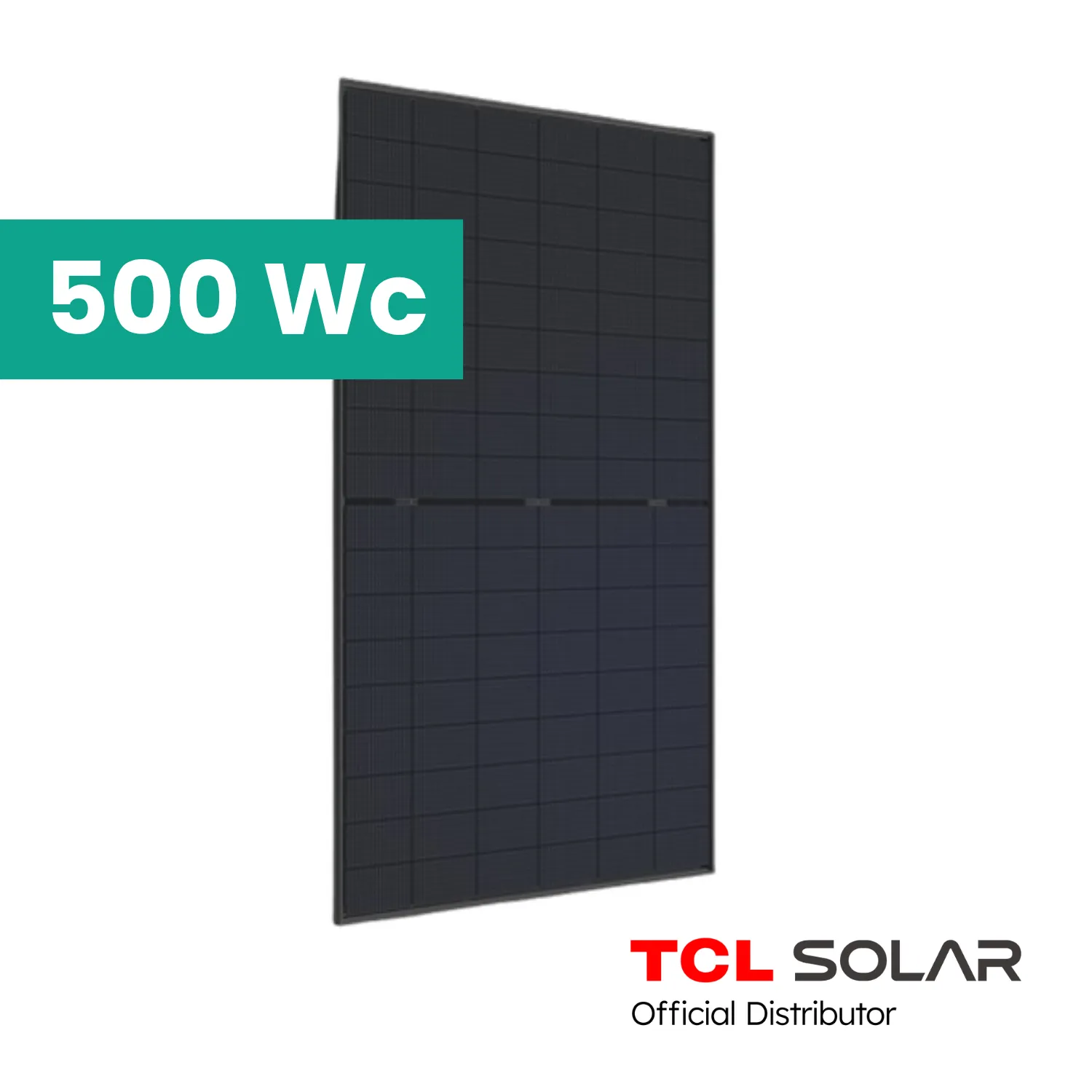 Panneau Solaire 500Wc - TCL Solar- N-TYPE Bi-Facial – Bi-verre – transparent