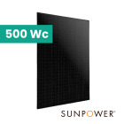 Panneau solaire 500 Wc-Sunpower – SPR-P7-500-BLK-P – Bi-verre – Bifacial