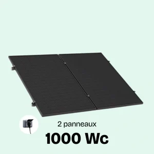 kit panneau solaire plug and play 1000W toiture français Sunethic à poser soi-même