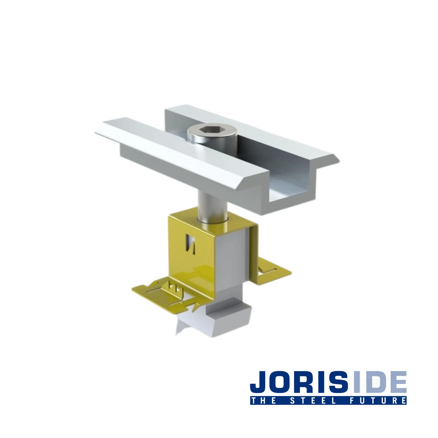 JORIS Bride Centrale universelle ST02 30-50 - Avec Terragrif assemblée - Panneau de 30 à 50mm