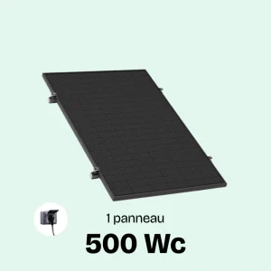 kit panneau solaire plug and play 500W toiture français Sunethic à poser soi-même