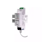 Shelly Pro EM 50A - Compteur électrique monophasé à 2 canaux LAN, Wi-Fi, Pinces ampermétriques incluses, Interrupteur intégré, Mesure par impulsion optique, Énergie photovoltaïque, App iOS Android