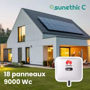 SUNETHIC Installation solaire 9 kWc - Huawei - C9000