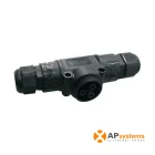 APSYSTEMS - Connecteur AC en T pour connecter 1 micro-onduleur EZ1 additionnel - (3 fils, 17,5A)