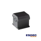 ESDEC ClickFit EVO Embout terminal noir sans fixation