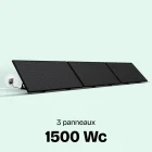 panneau solaire plug and play 1500W français Voltec Solar sunethic à brancher sur prise