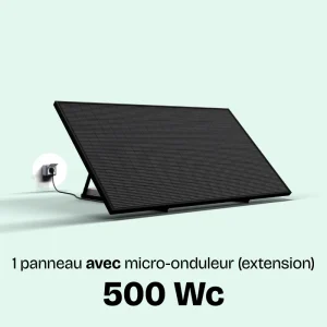 extension panneau solaire plug and play français Voltec Solar sunethic à brancher sur prise