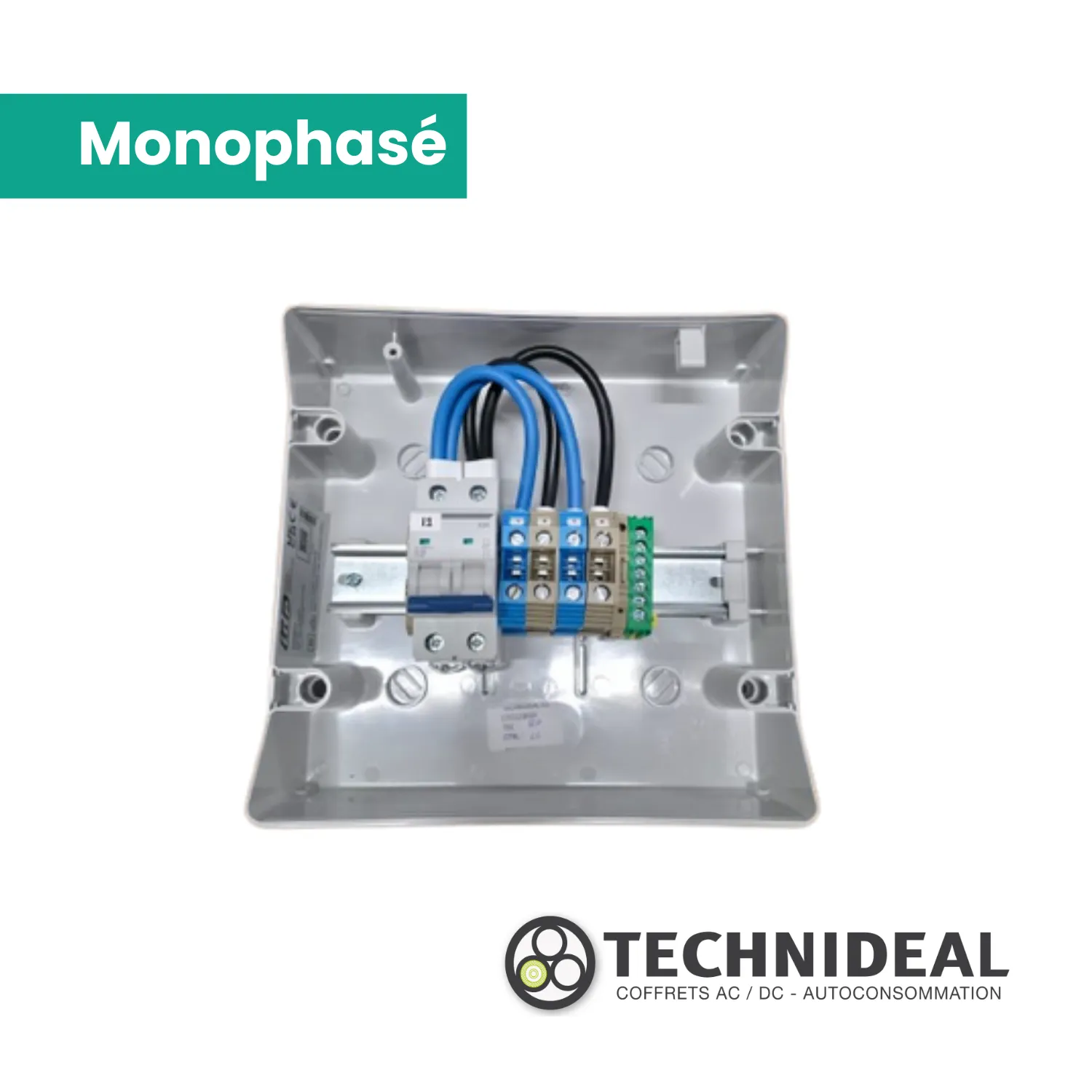 TECHNIDEAL - Coffret AC monophasé plug and play – NF C15-100