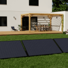 panneaux solaire plug and play jardin