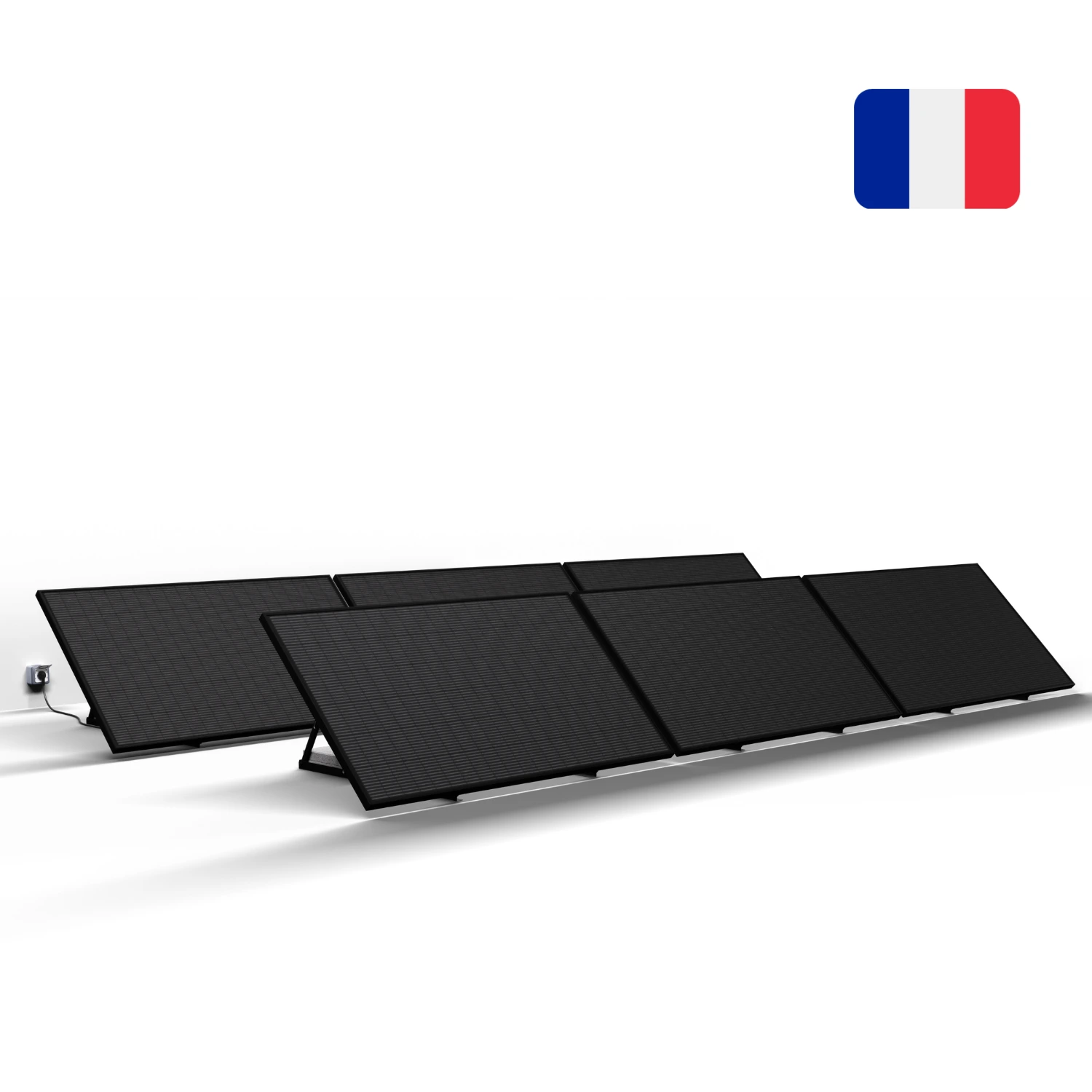 Station solaire 6 panneaux f3000 Wc