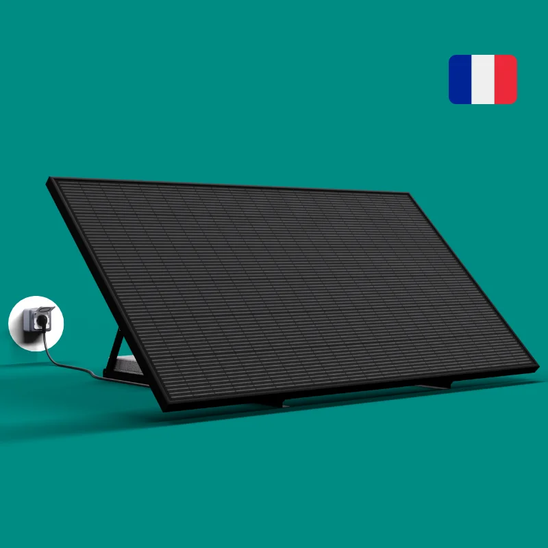 panneau solaire plug and play français à brancher sur prise Sunethic