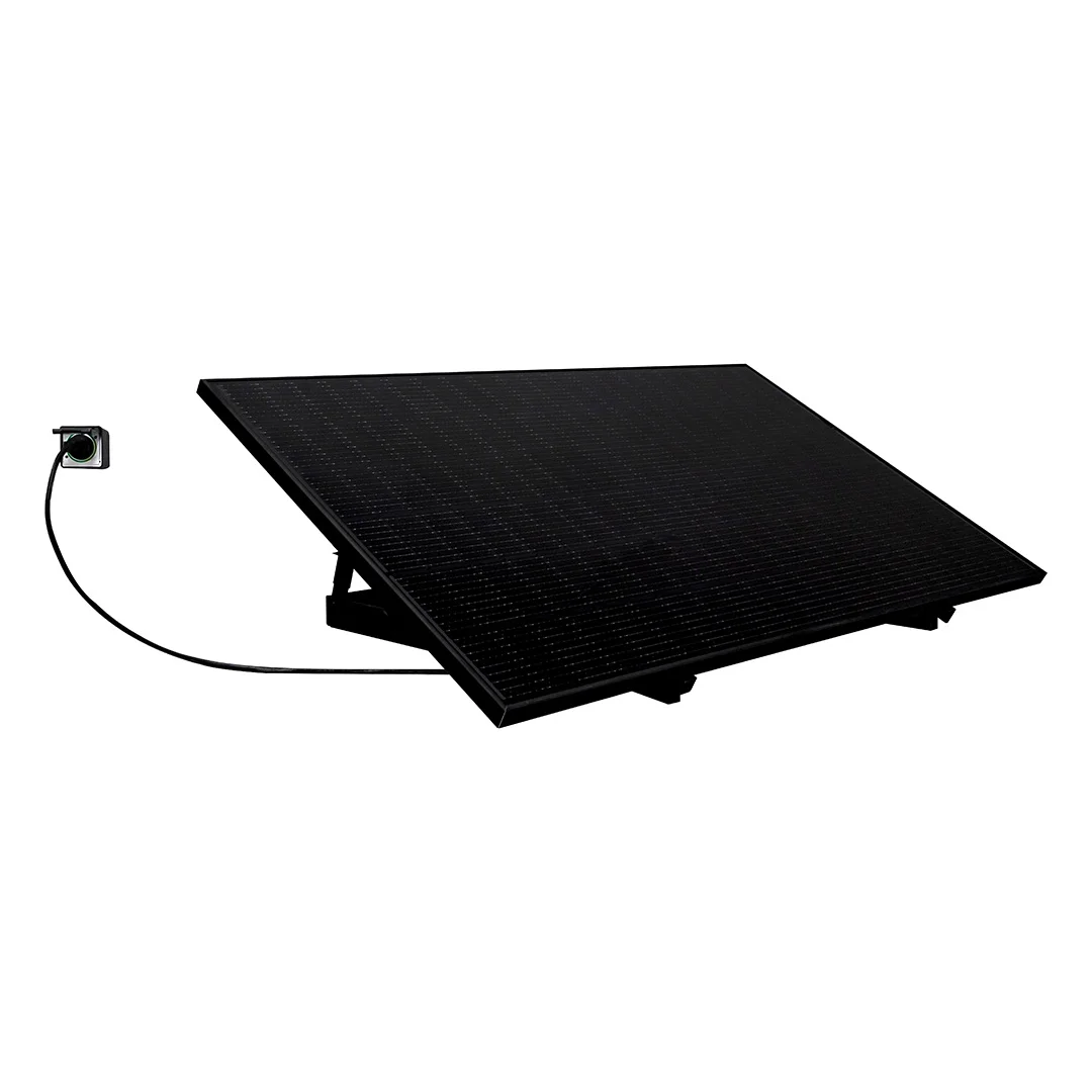 SOLARION Kit Extension - Panneau solaire Plug & Play 400W - sol & mur -  livré monté - Kit solaire Plug & Play - Carplug