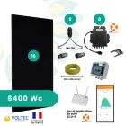 Composants kit toiture autoconsommation plug and play sunethic T6400