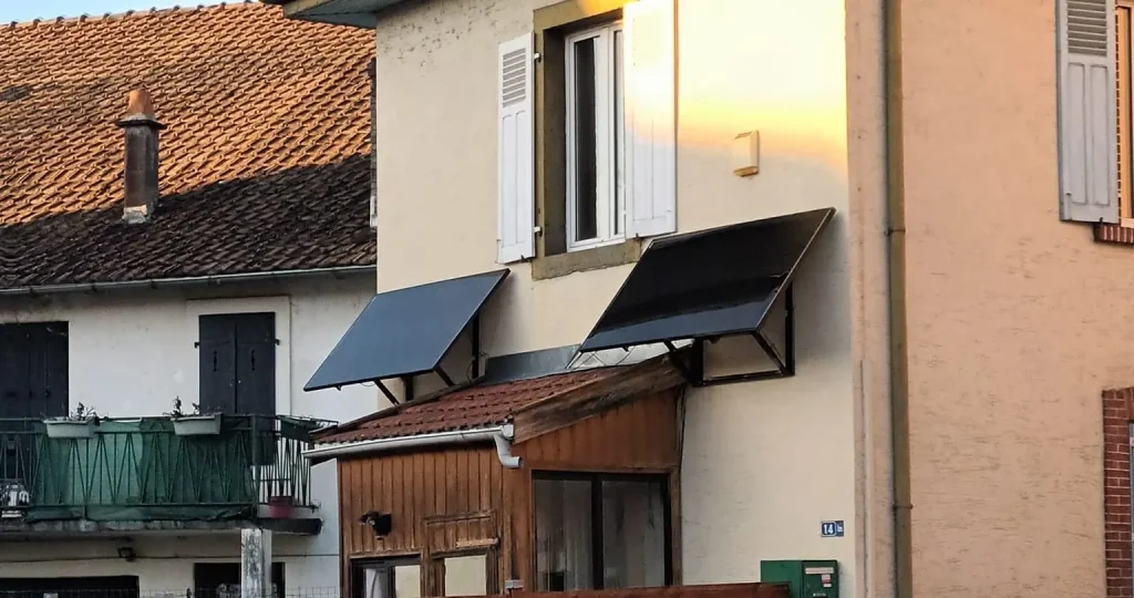 station solaire autoconsommation F800 façade station solaire autoconsommation F800 façade