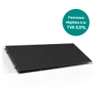 lot de 4 panneaux solaires français éligibles à la tva 5,5%