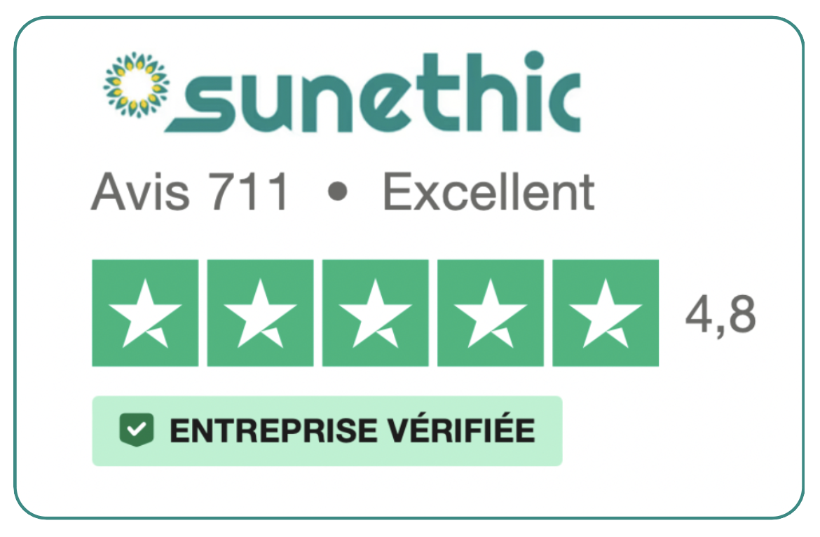 Trustpilot Avis clients Sunethic