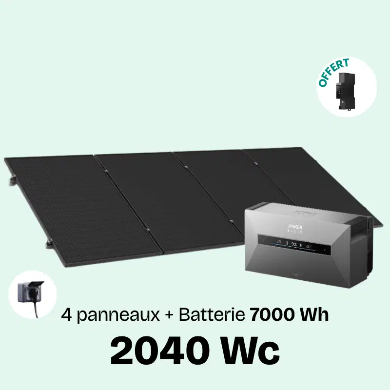 T2040 kit solaire avec batterie T2040 kit solaire avec batterie