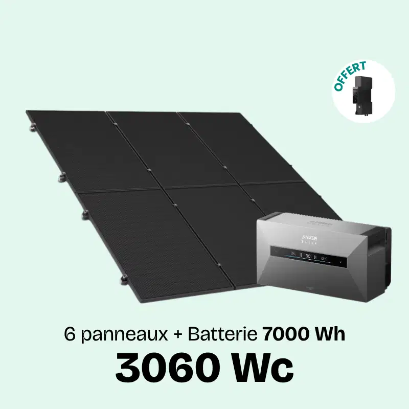 T3060 kit solaire avec batterie T3060 kit solaire avec batterie