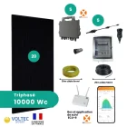 composition d'un kit solaire triphasé 10000wc