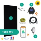 composition d'un kit de panneaux solaires 1500wc éligible à la tva 5?5%