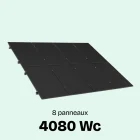 kit solaire toiture autoconsommation 8 panneaux solaires