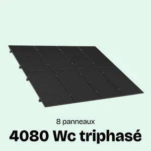 kit solaire triphasé 4kwc