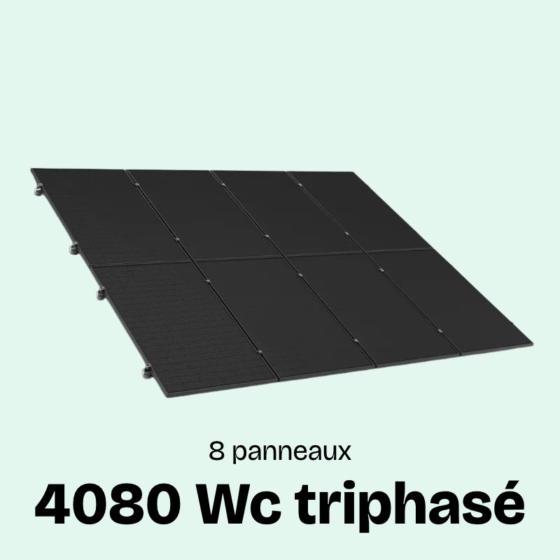 t4080 triphasé kit solaire triphasé 4kwc