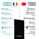 comparaison panneau solaire français et panneau solaire chinois, la différence