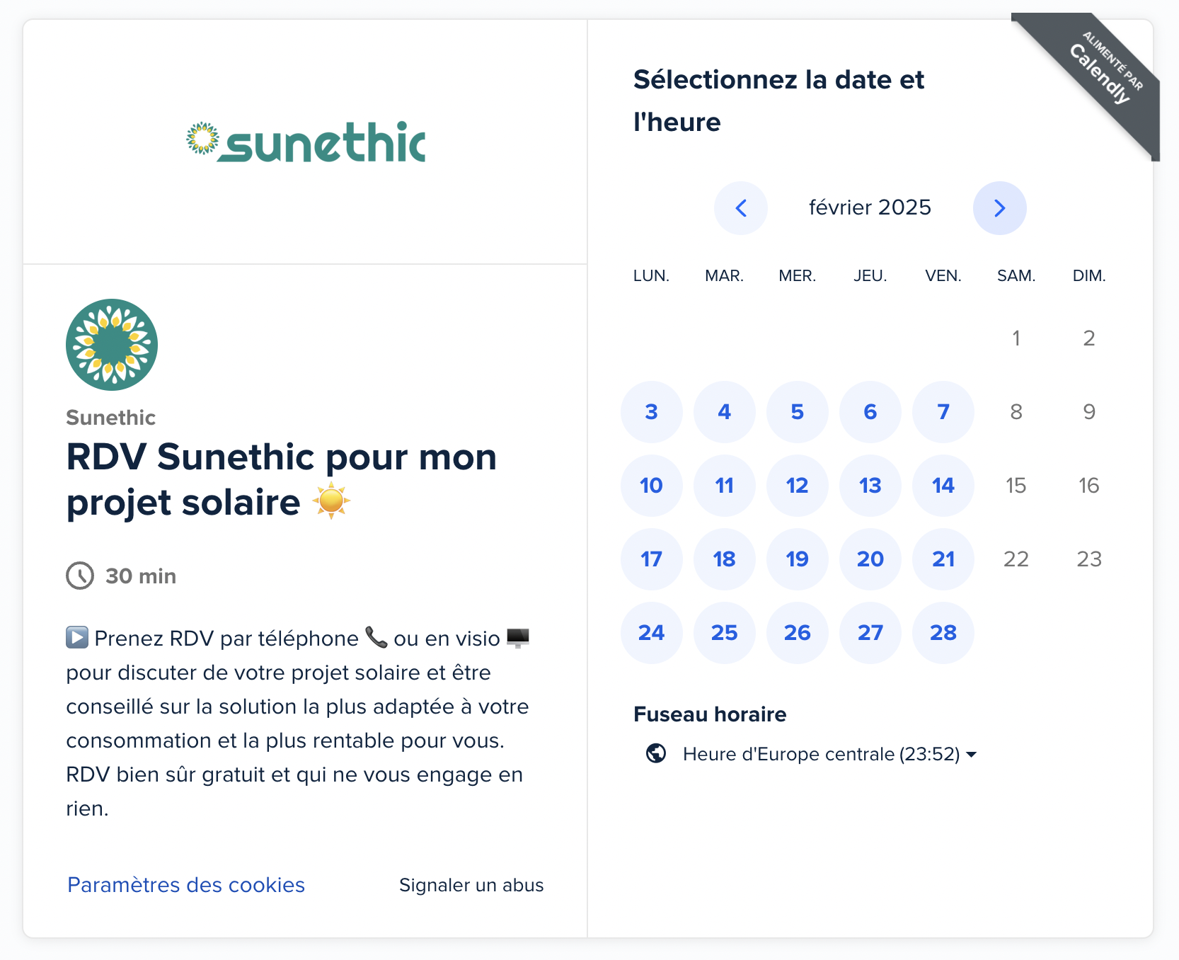 Fonctionnement panneau solaire