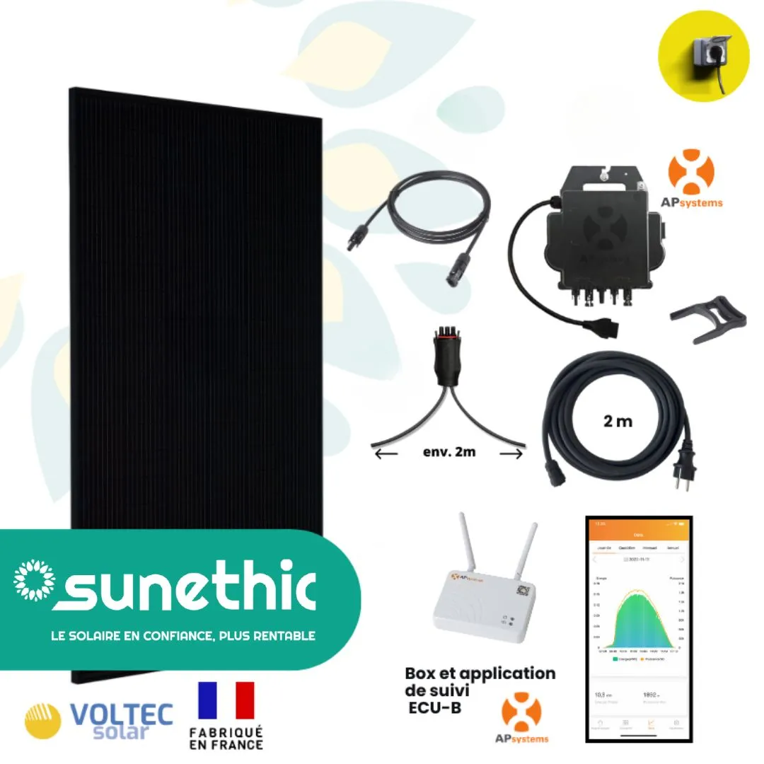 kit panneau solaire plug and play