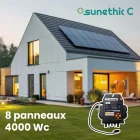 installation panneaux solaire professionnels rge avec micro onduleurs c4000