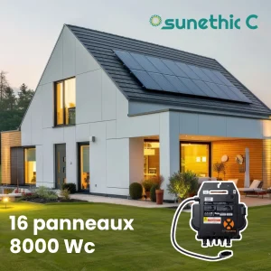 Installation solaire clé en main 16 panneaux