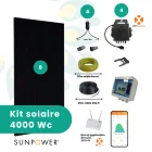 kit solaire 4000Wc SUNPOWER