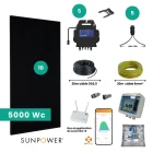 Kit solaire 5000Wc Sunethic E5000 - SUNPOWER