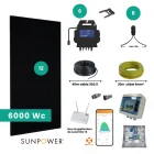 Kit solaire 6000Wc Sunethic E6000 - SUNPOWER