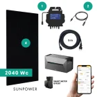 Kit solaire autoconsommation avec batterie e2040 + anker pro 3