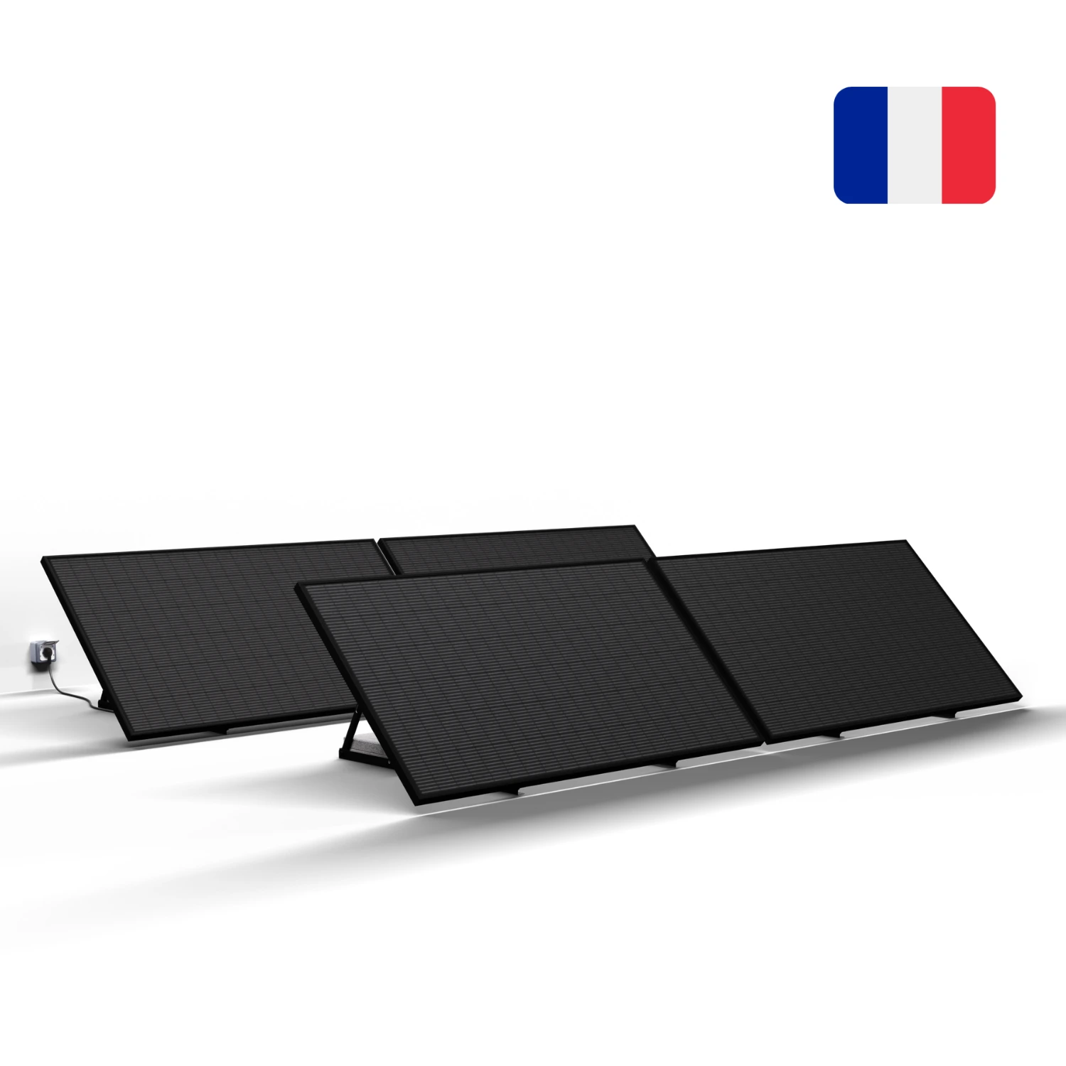 Station solaire F1800 et F2000 panneaux solaires français